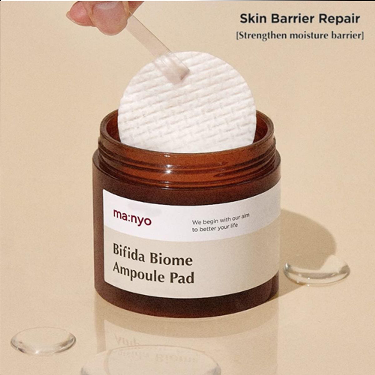 Manyo Factory BIFIDA BIOME AMPOULE PAD (70 SHEETS) - MOQ 40