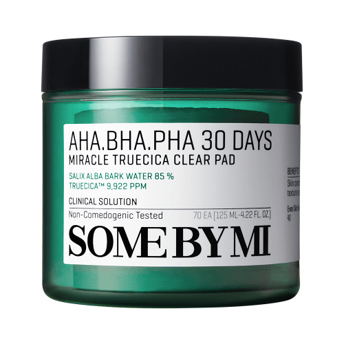 SOME BY MI AHA-BHA-PHA 30 DAYS MIRACLE TRUECICA CLEAR PAD [70 Pads] - MOQ 60