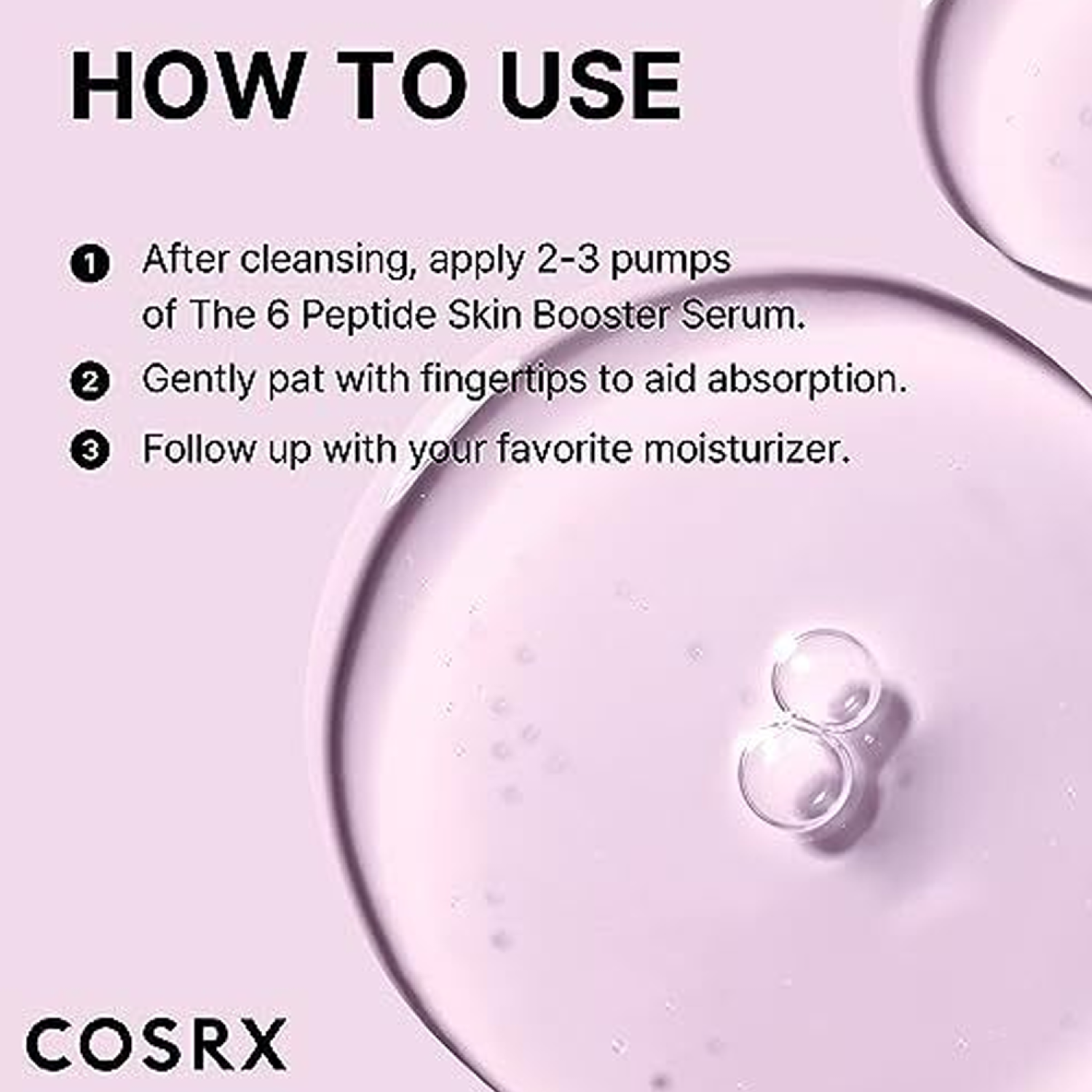 COSRX The 6 Peptide Skin Booster Serum