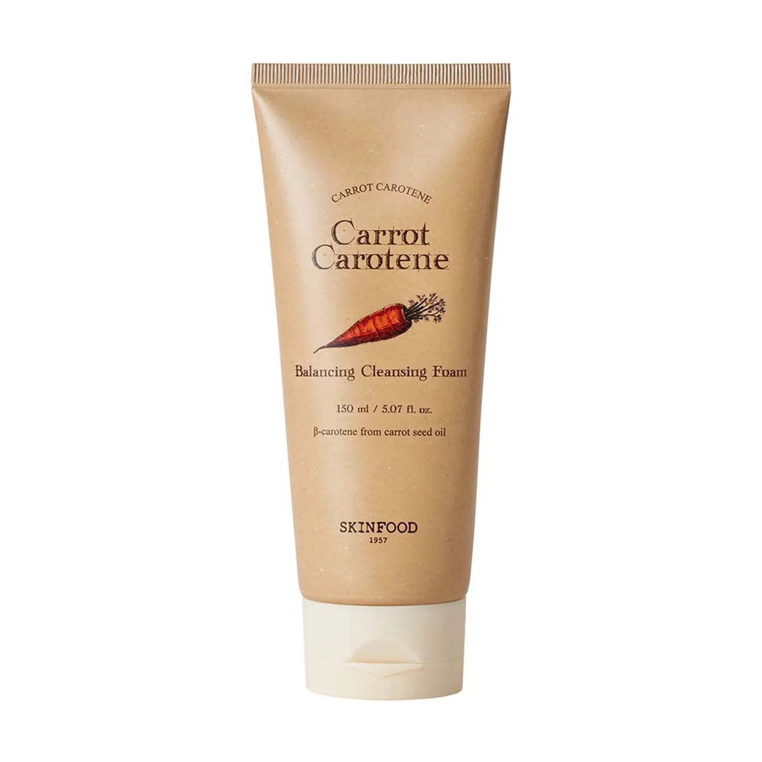 SKINFOOD CARROT CAROTRNE BALANCING CLEANSING FOAM - MOQ 10