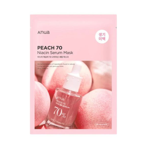 ANUA PEACH NIACIN SERUM MASK 25g (1PC)