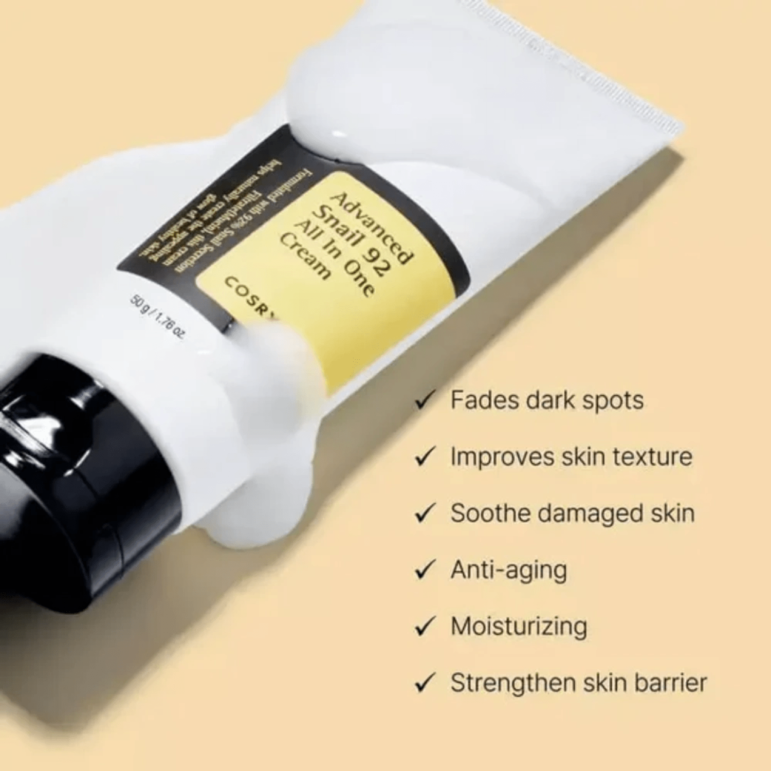 COSRX Advanced Snail 92 All In One Cream_Tube_50g