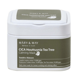 Mary&May CICA Houttuynia Tea Tree Calming Mask 30ea/400g - MOQ 15