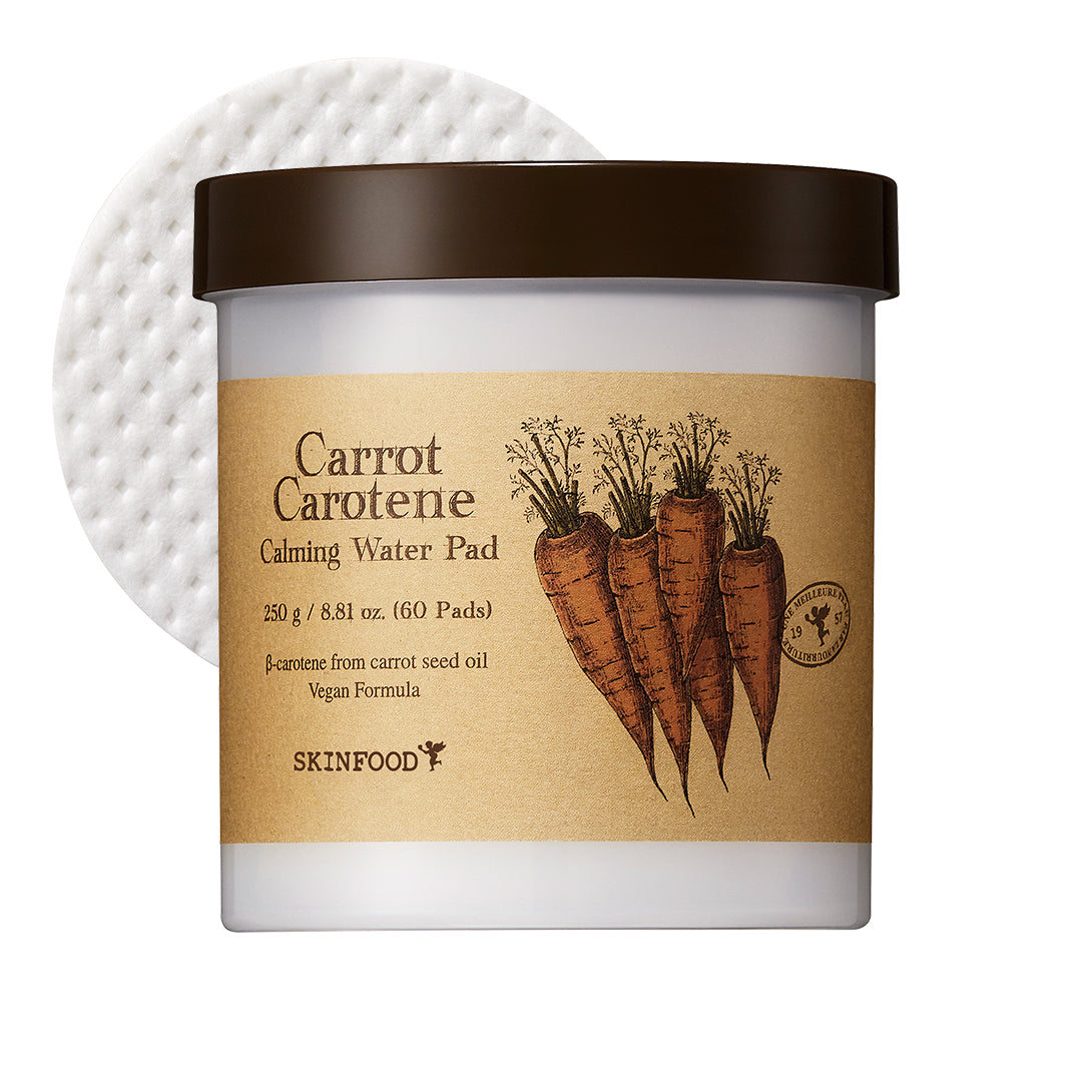 SKINFOOD CARROT CAROTENE CALMING WATER PAD_GLOBAL - MOQ 20
