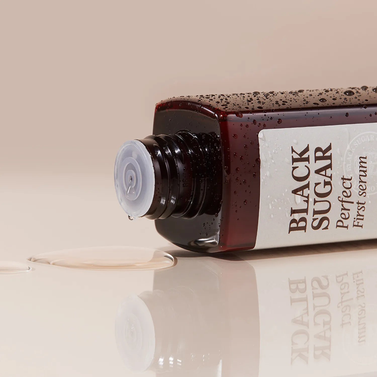 SKINFOOD BLACK SUGAR PERFECT FIRST SERUM 100% PURE COTTON CLEAR PAD - MOQ 12