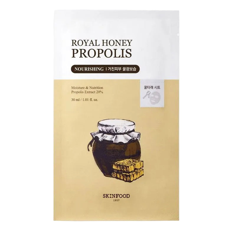 SKINFOOD ROYAL HONEY PROPOLIS ENRICH MASK - MOQ 10