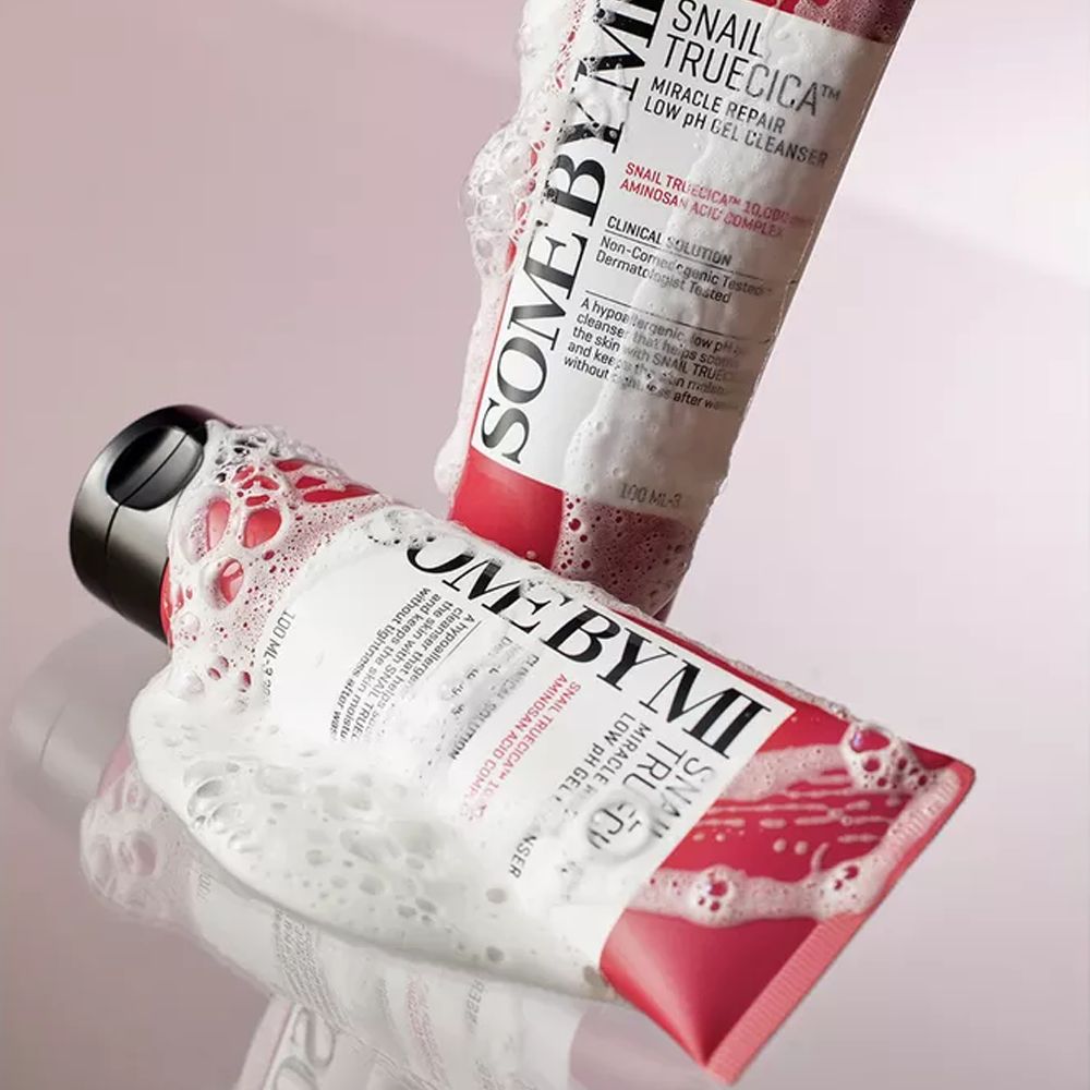 SOME BY MI SNAIL TRUECICA MIRACLE REPAIR LOW pH GEL CLEANSER [100ml] - MOQ 50