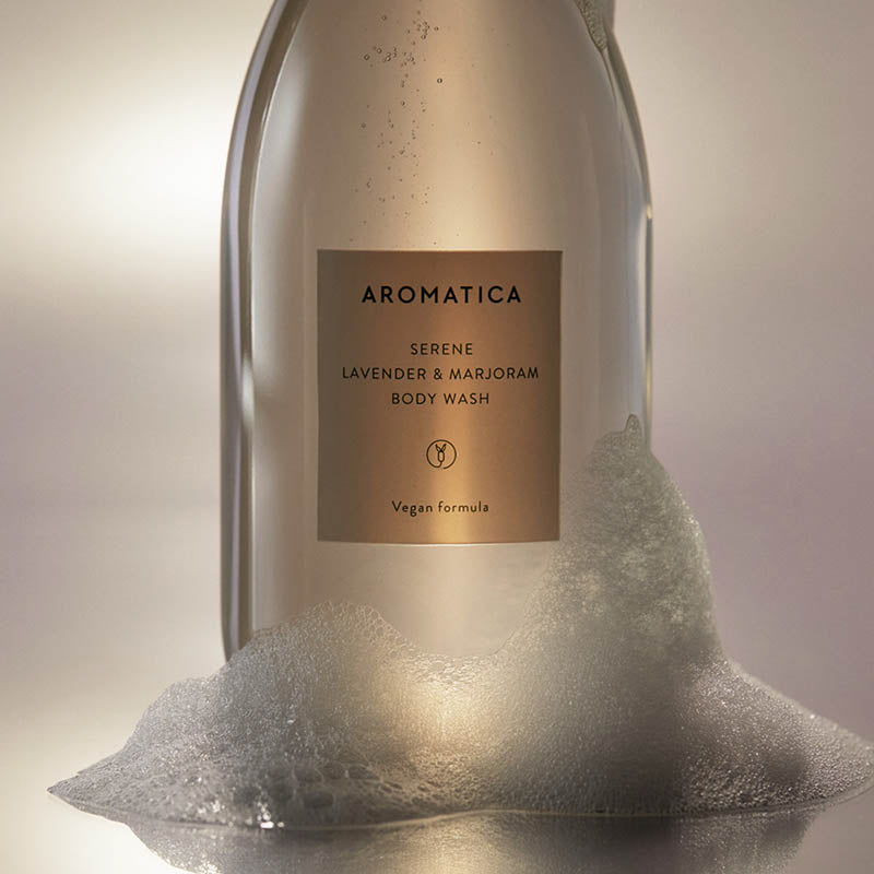 Aromatica Serene Body Wash Lavender & Marjoram - MOQ 15