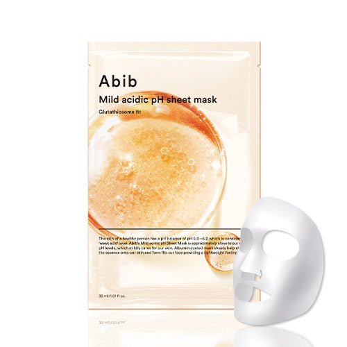 Abib Mild acidic pH sheet Glutathiosome fit - MOQ 30