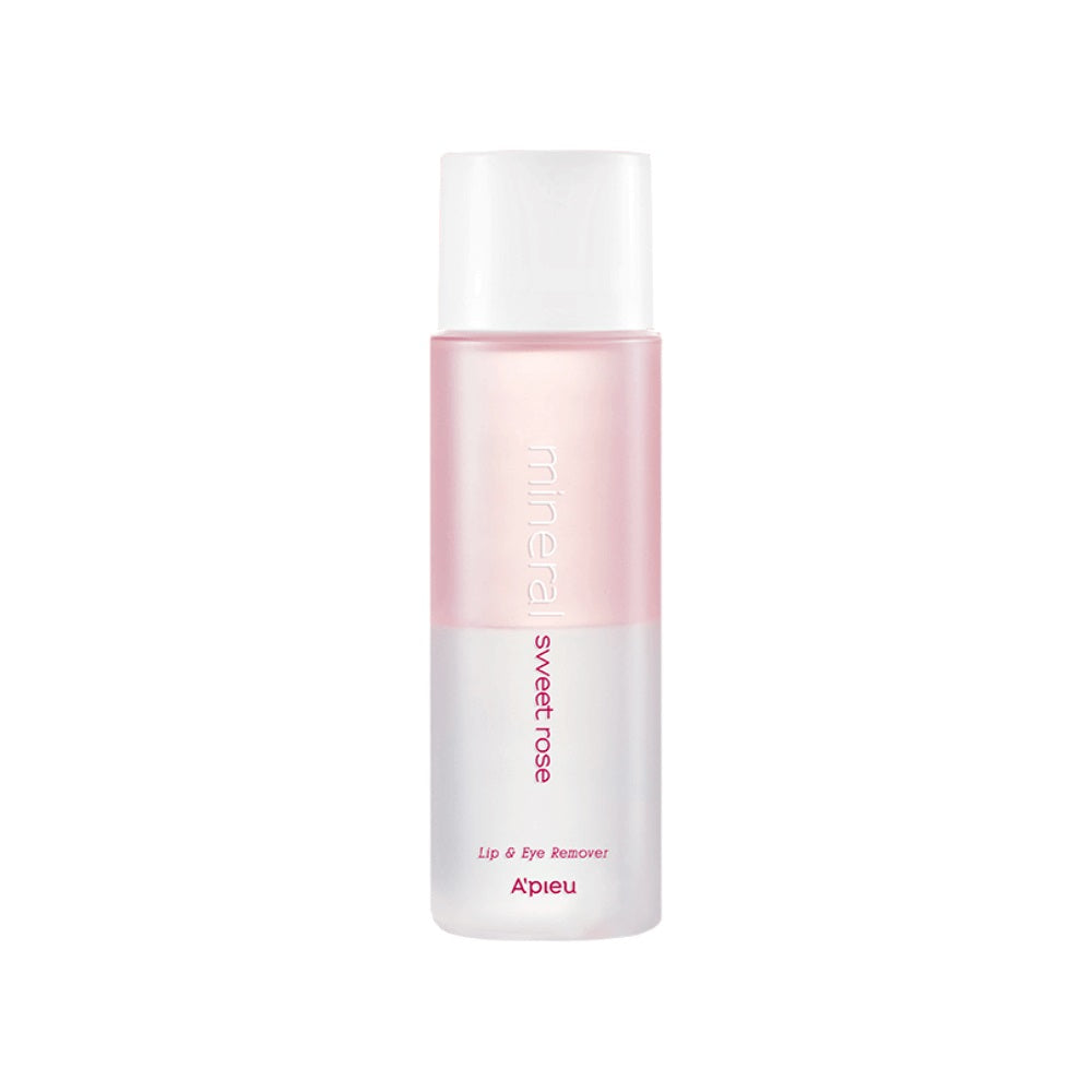 A'PIEU Mineral Lip & Eye Remover Sweet Rose 250ml - DODOSKIN