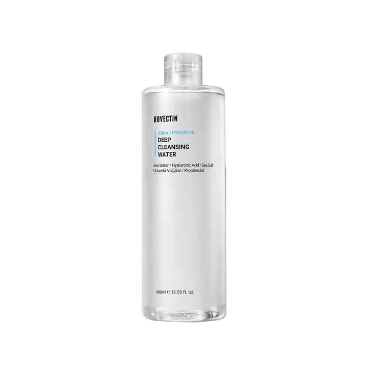 Rovectin Aqua Deep Cleansing Water 400ml - MOQ 25
