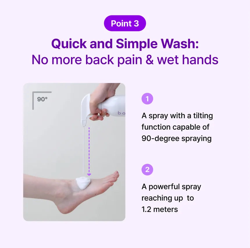 BAREN Apple Cider Vinegar Foot Shampoo 400ml