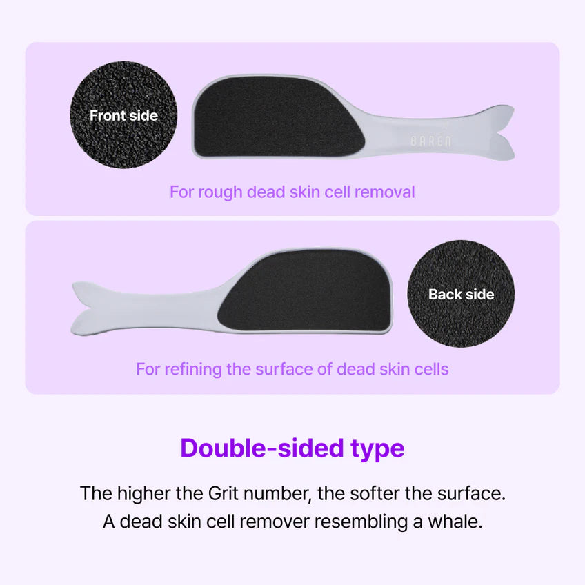 BAREN Callus Remover The Whale Foot File