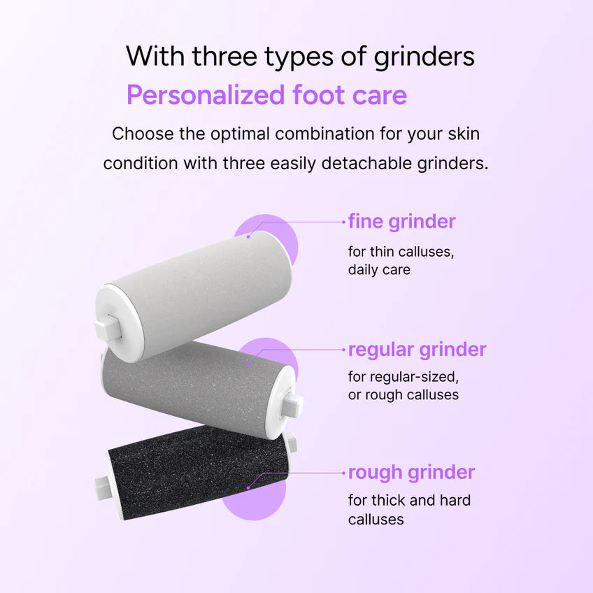 BAREN Pedi Mate Dual Power Vacuum Type Electric Callus Remover - MOQ 12