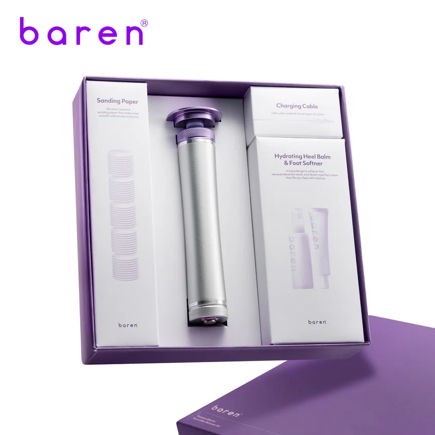BAREN Pedi Perfect Electric Foot Callus Remover, Professional Pedicure Kit