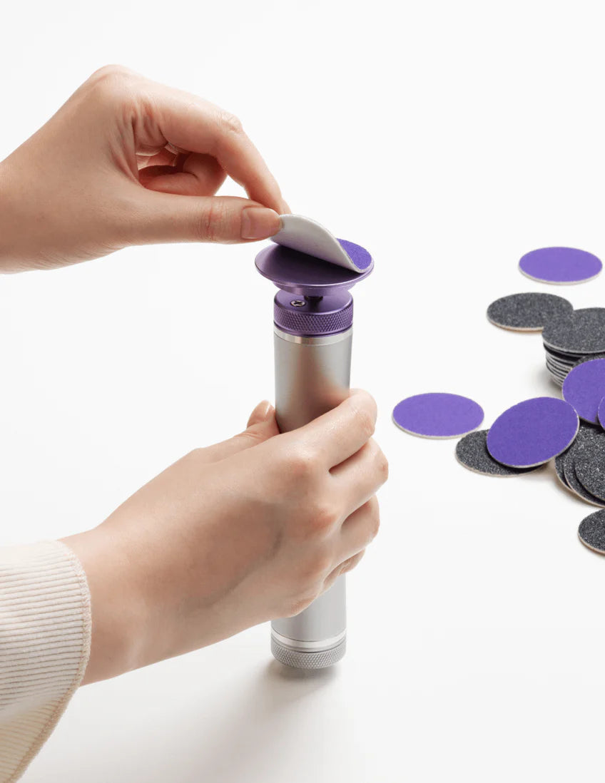 BAREN Replaceable Sandpaper Disks for Pedi Perfect Electric Foot Callus Remover, 100EA