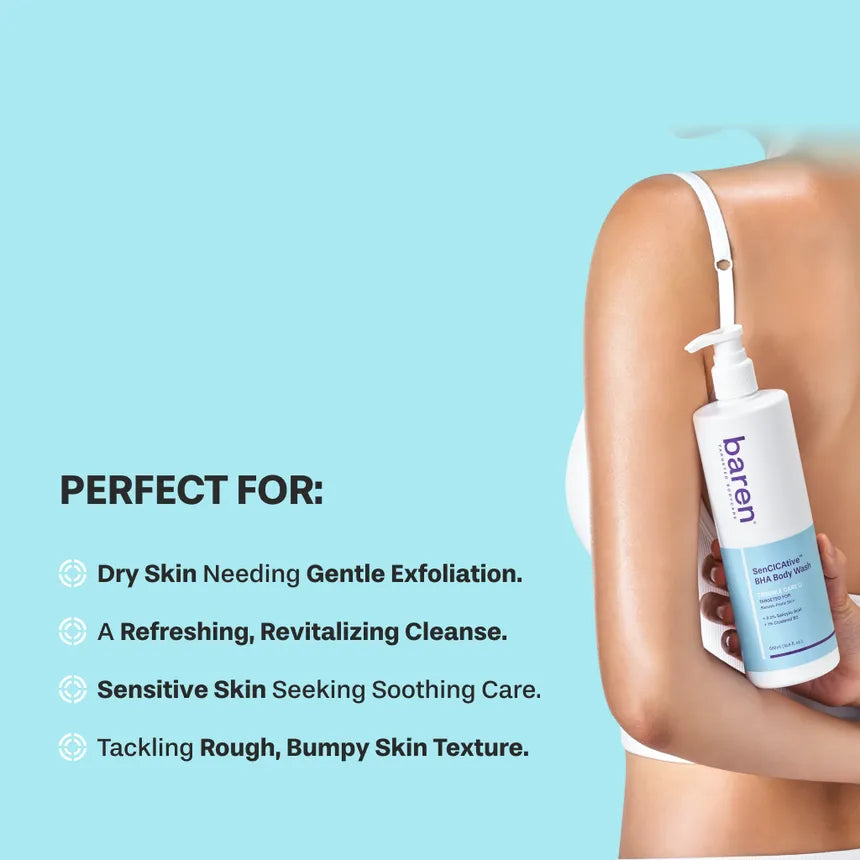 BAREN SenCICAtive BHA Body Wash 500ml