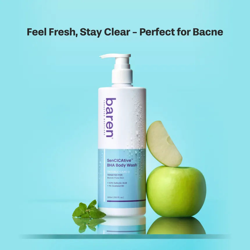 BAREN SenCICAtive BHA Body Wash 500ml