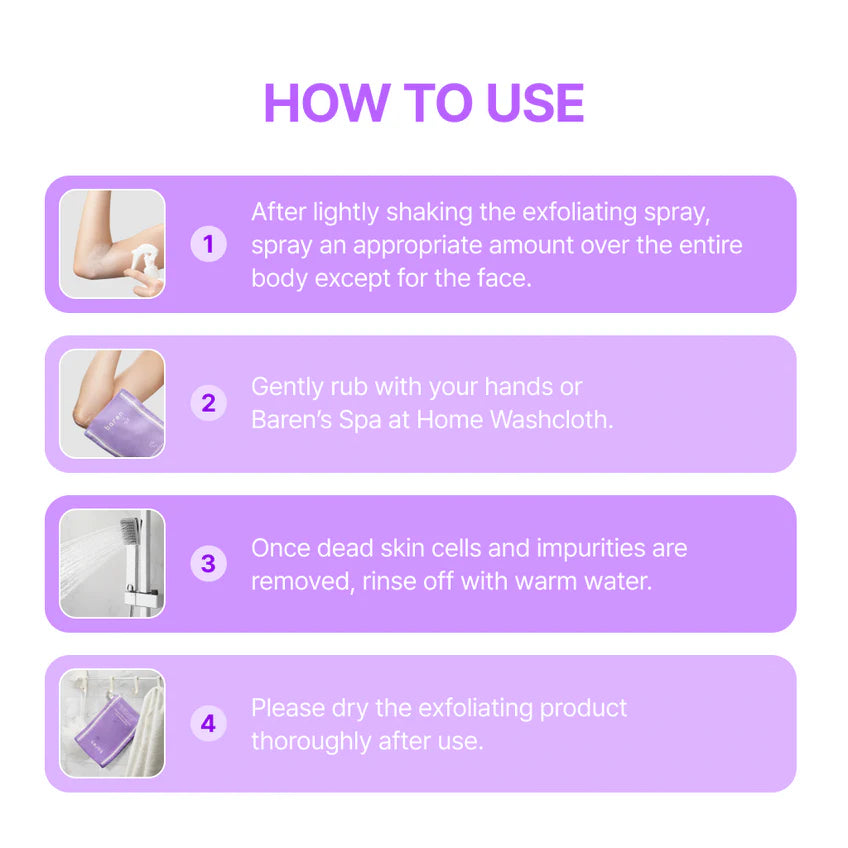 BAREN Spa at Home Body Scrub 300ml