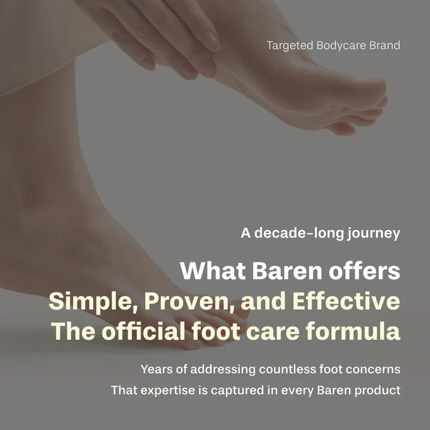 BAREN shea butter sleeping heel patch(10P)