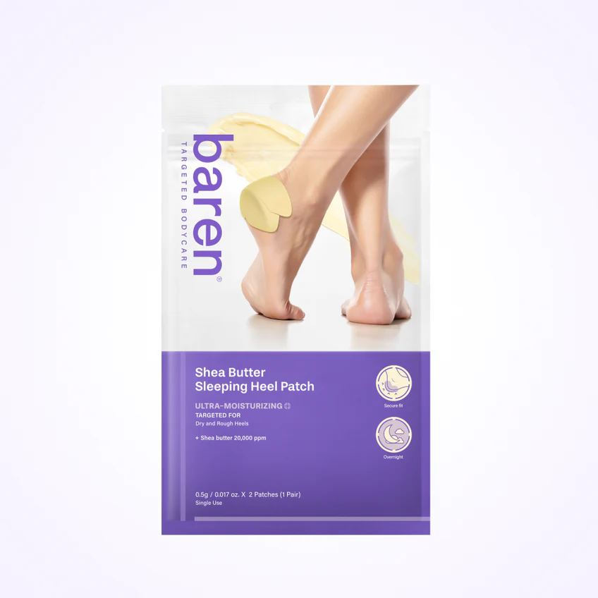BAREN shea butter sleeping heel patch(2P)