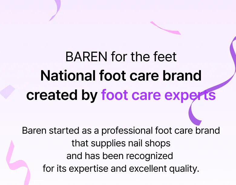 BAREN shea butter sleeping heel patch(6P) OY