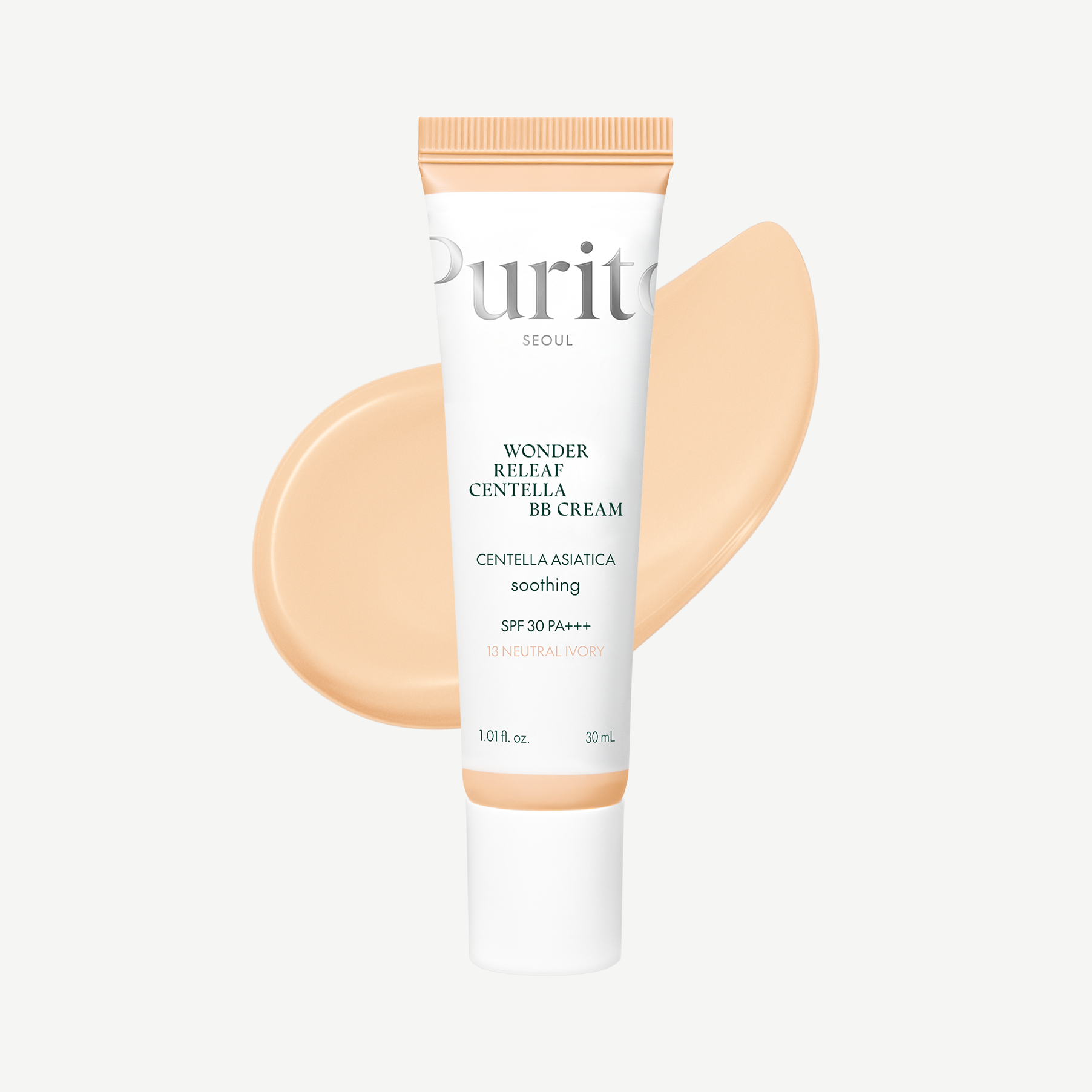 PURITO Wonder Releaf Centella BB Cream #13 Neutral Ivory