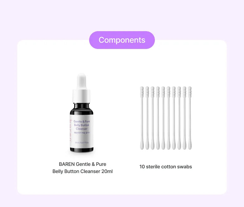 BAREN Gentle&Pure Belly Button Cleanser