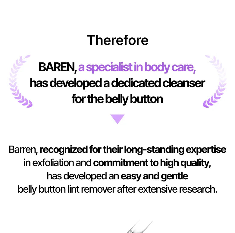 BAREN Gentle&Pure Belly Button Cleanser