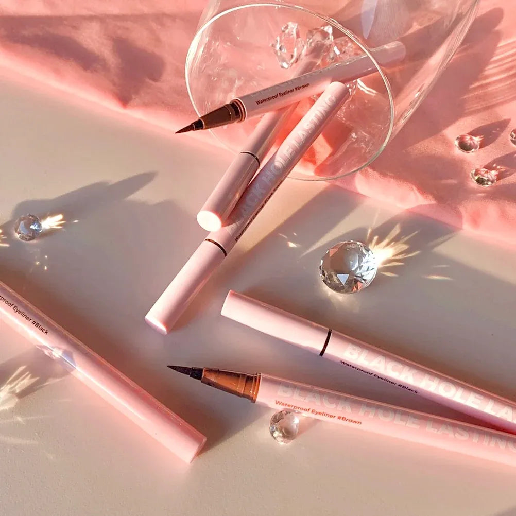 Black Hole Lasting Waterproof Eyeliner #black - MOQ 320