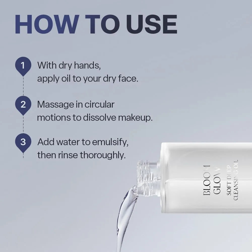 Bloom Glow Soft Deep Cleansing Oil - MOQ 6