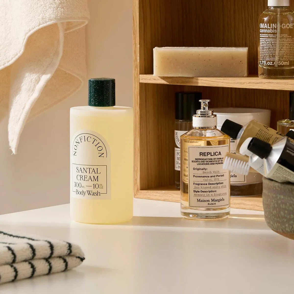 Body Santal Cream Body Wash - MOQ 50