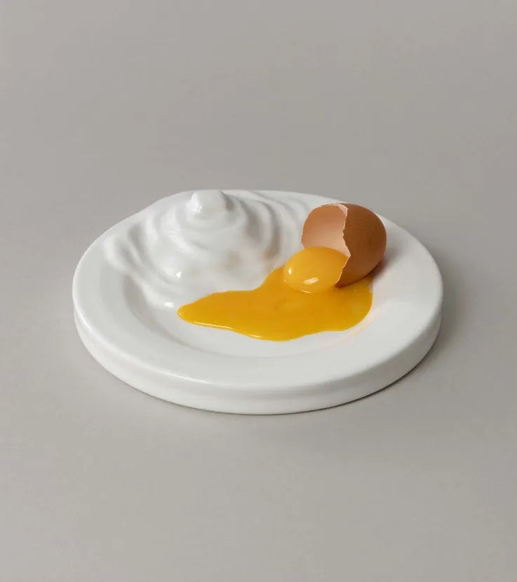 Butter Plate White