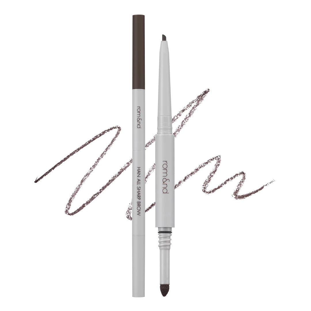 rom&nd HAN ALL SHARP BROW w1 gentle brown - MOQ 30