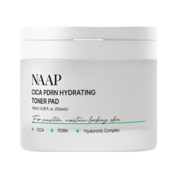 CICA PDRN Hydrating Toner Pad - 180ml(60ea) - MOQ 60