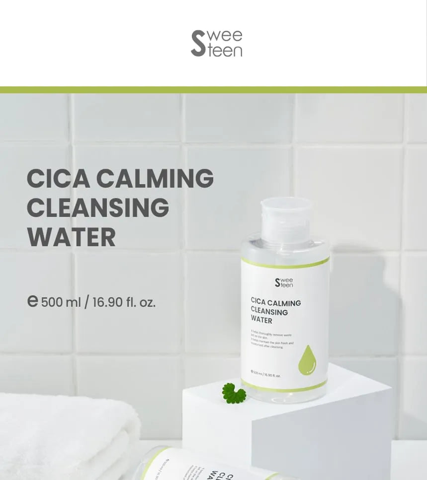 Cica Calming Cleansing Water - 500ml - MOQ 20