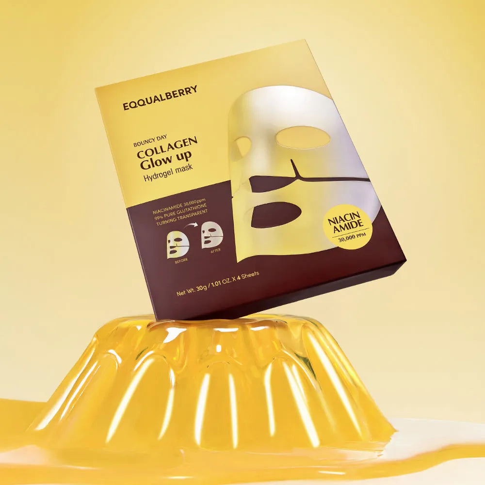 Collagen Glow Up Hydrogel Mask 30g (4sheets / With Unit Carton) - MOQ 40