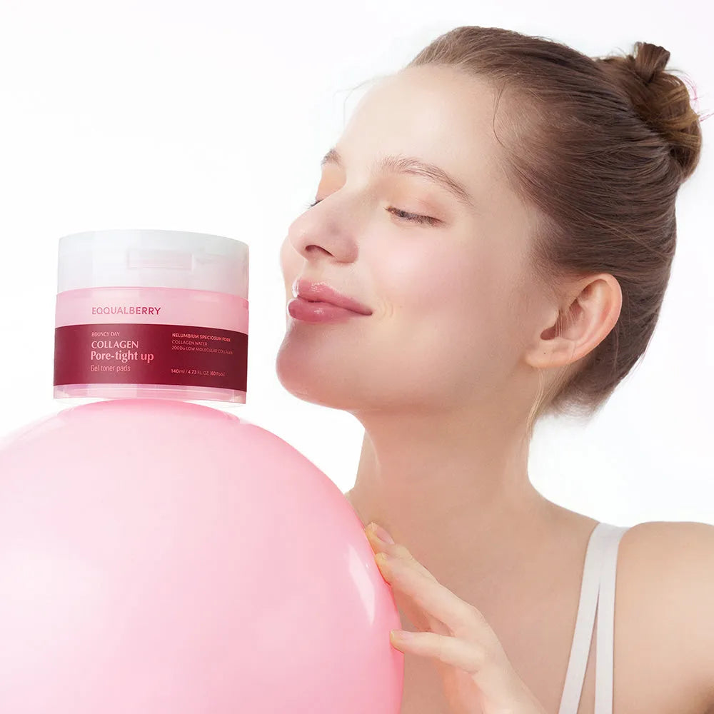 Collagen Pore-tight Up Gel Toner Pads 140ml | 60pads - MOQ 48