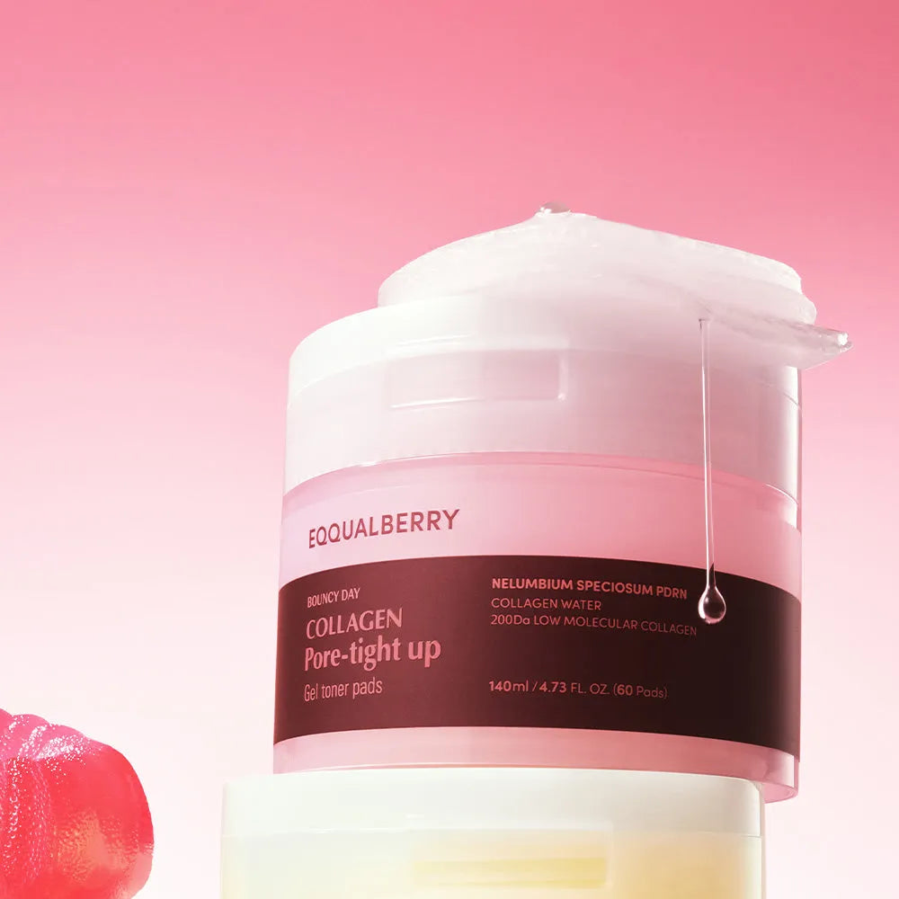 Collagen Pore-tight Up Gel Toner Pads 140ml | 60pads - MOQ 48
