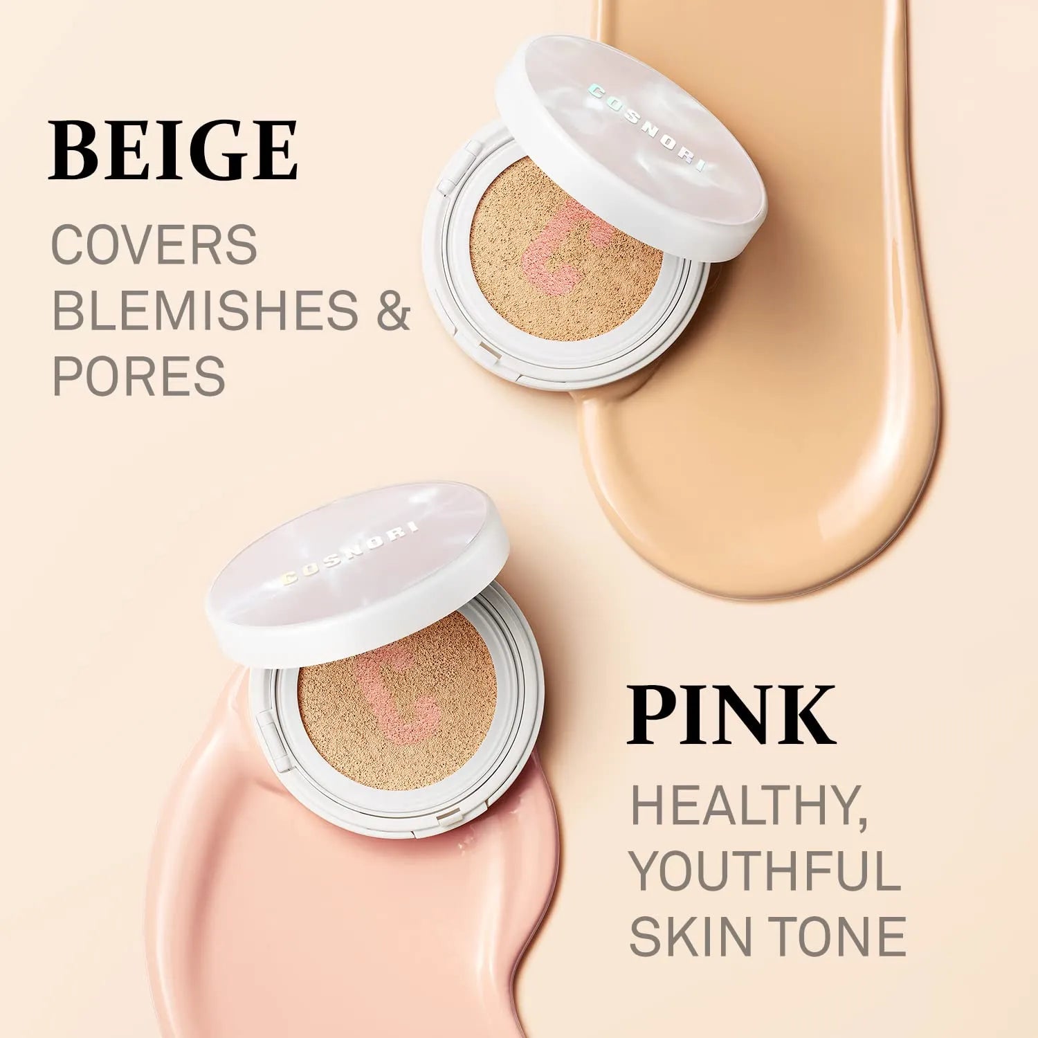 Cosnori Blossom Tone-up Cushion Clear - MOQ 20