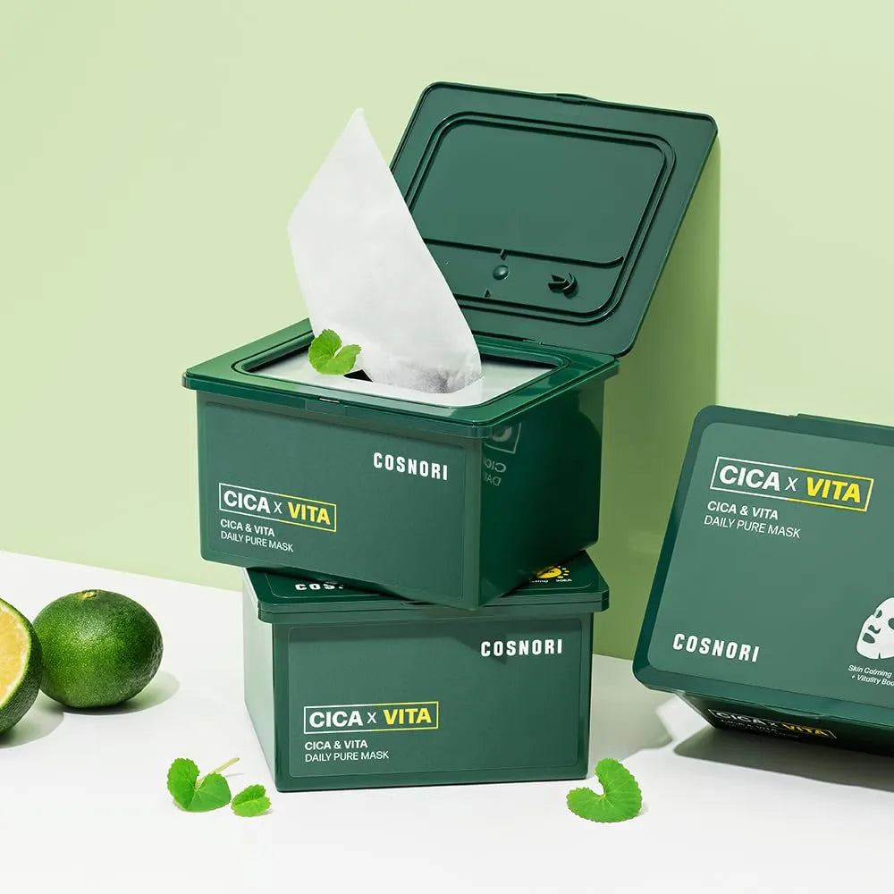 Cosnori Cica And Vita Daily Pure Mask - MOQ 16