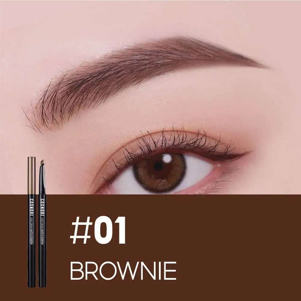 Cosnori Easy Draw Auto Eyebrow 01 Brownie - 0.3g - MOQ 100