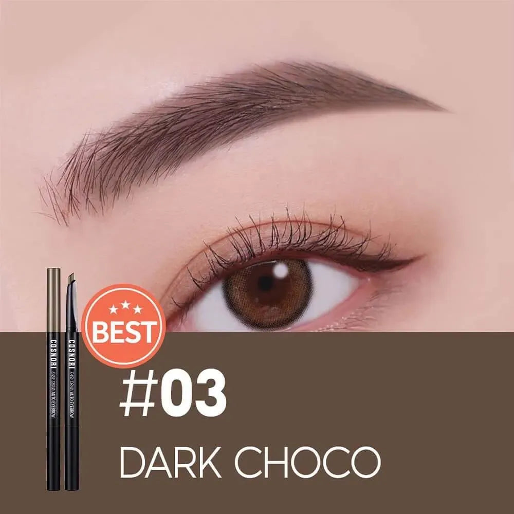 Cosnori Easy Draw Auto Eyebrow 03 Dark Choco - 0.3g - MOQ 100