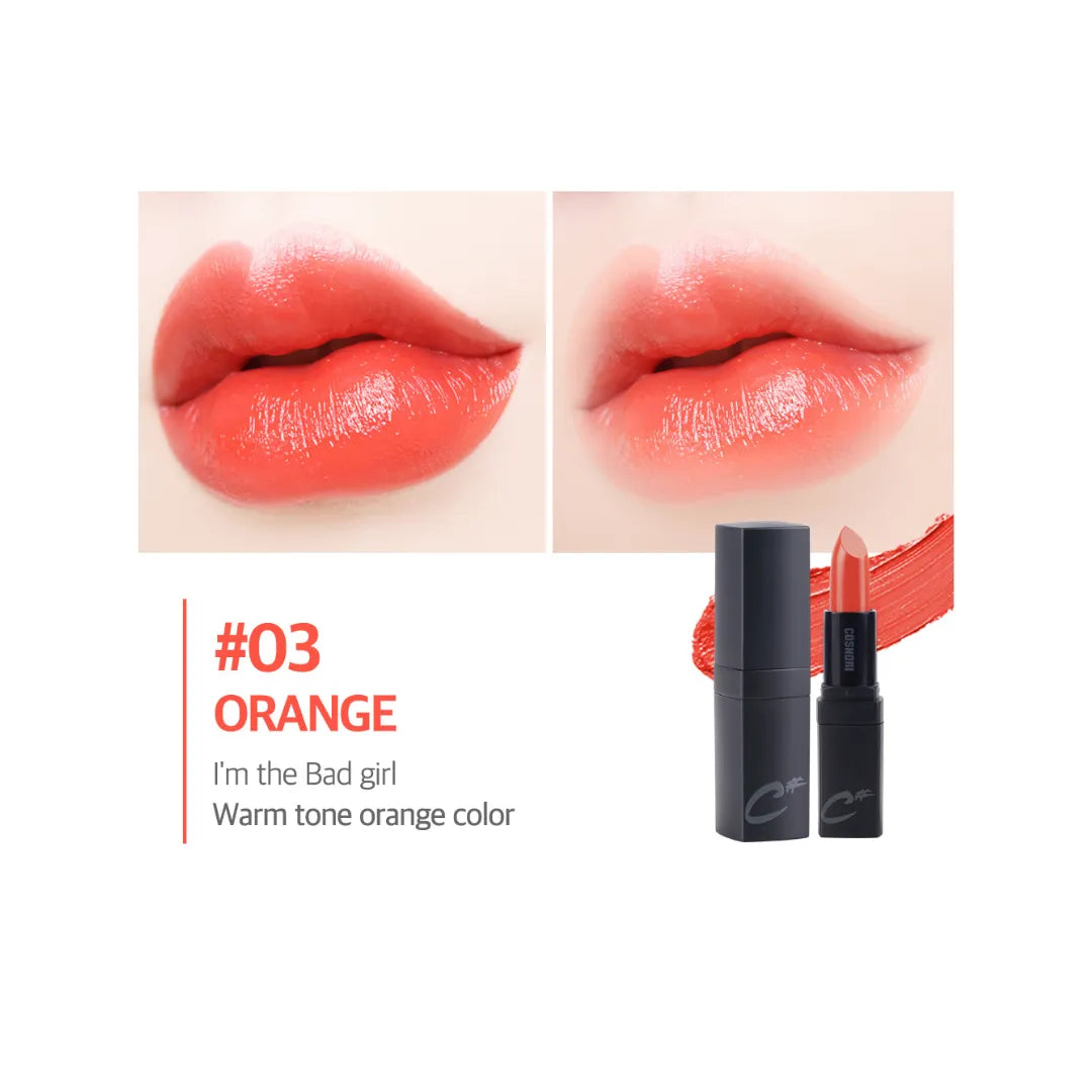 Cosnori Glow Touch Lipstick 03 Orange - 3g - MOQ 50