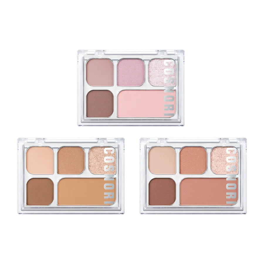 Cosnori My Moment Eye Palette 01 Misty Mute - 6.2g - MOQ 36