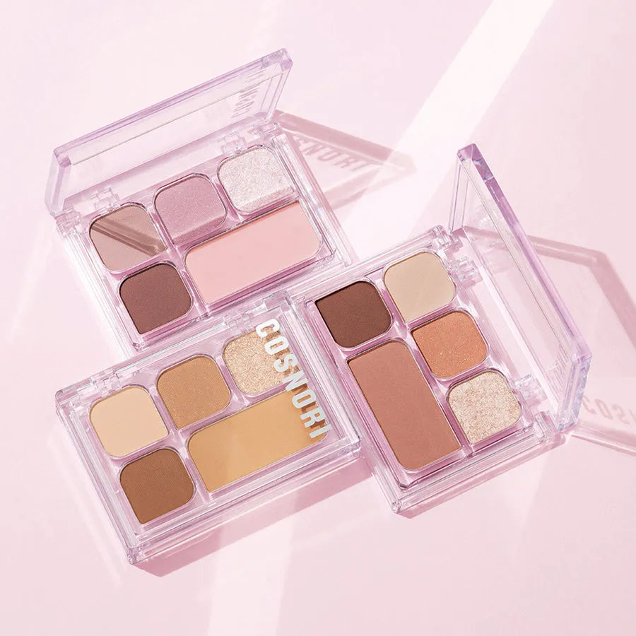 Cosnori My Moment Eye Palette 01 Misty Mute - 6.2g - MOQ 36