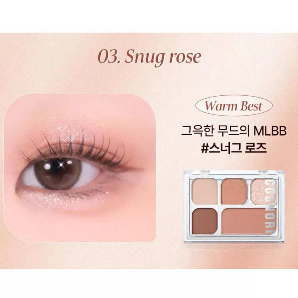 Cosnori My Moment Eye Palette 03 Snug Rose - 6.2g - MOQ 36