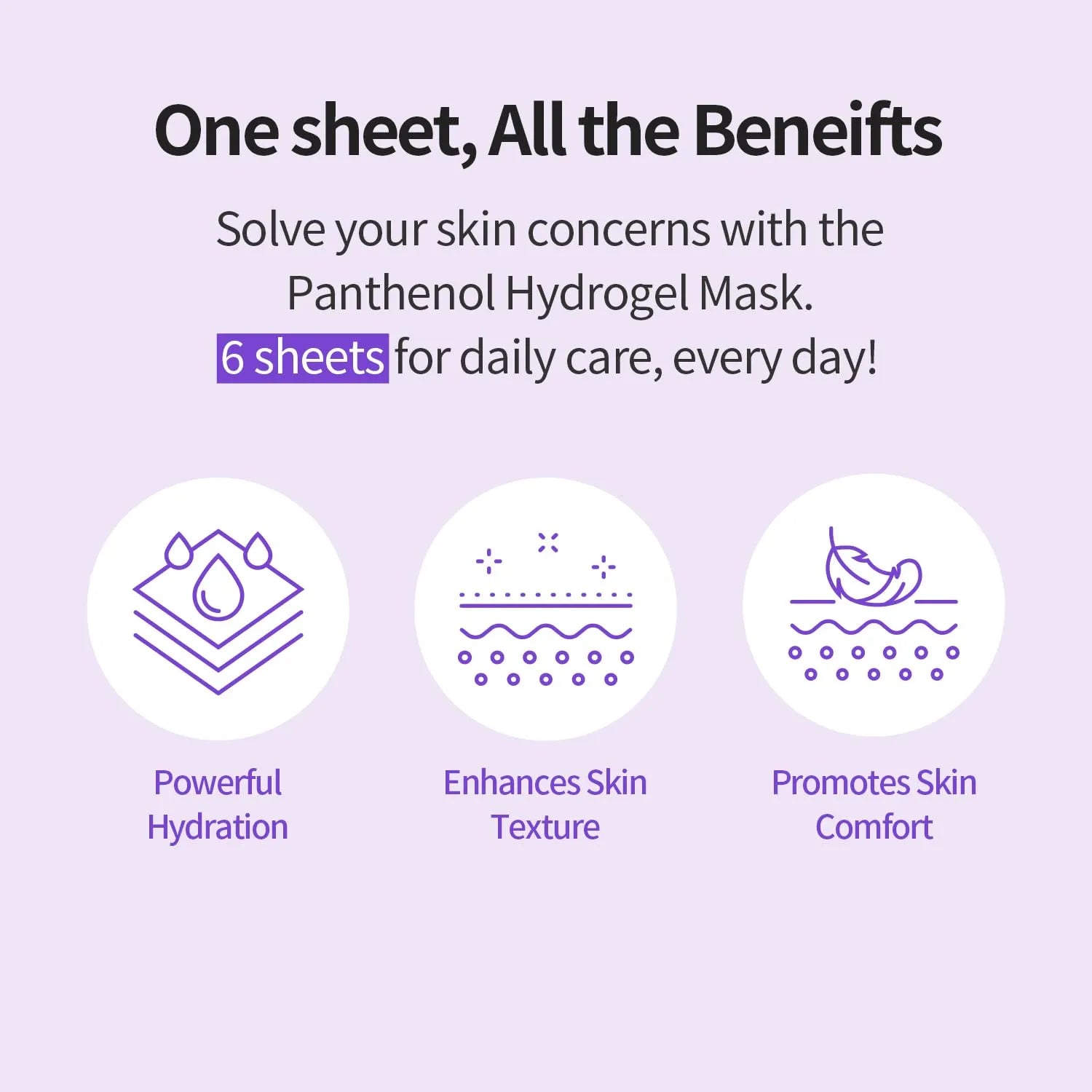 Cosnori Panthenol Hydrogel Mask - MOQ 6