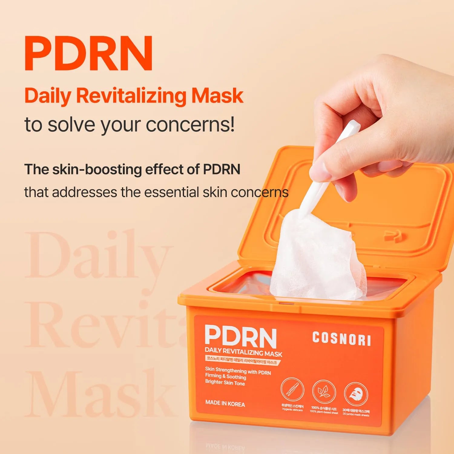 Cosnori Pdrn Revitalizing Mask - MOQ 16