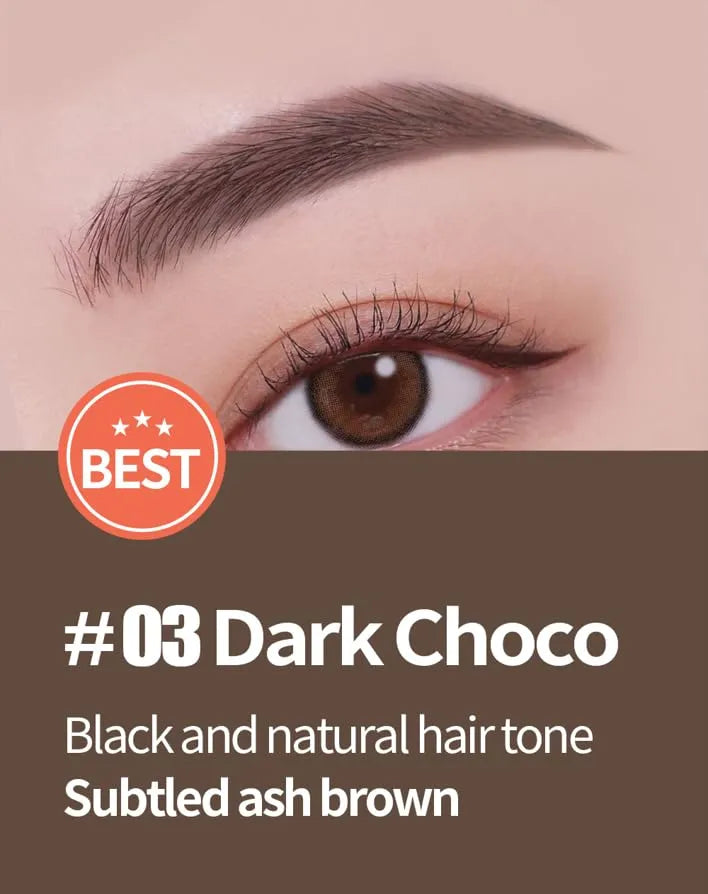 Cosnori Slim Eyebrow 03 Dark Choco - 0.13g - MOQ 50